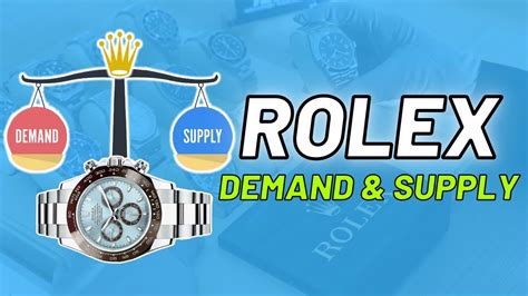 does rolex decrease the output|Rolex supply and demand problems.